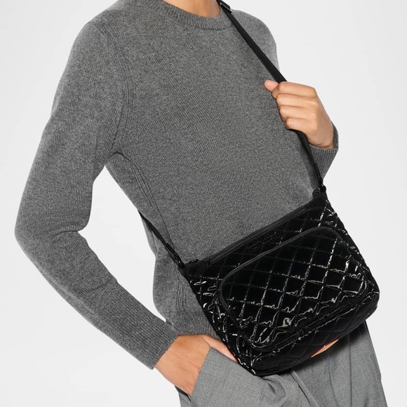 MZ WALLACE Metro Scout Deluxe Quilted Crossbody Bag Purse NEW - Picture 2 of 5